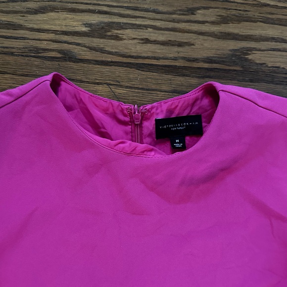 Victoria Beckham for Target Pink Mini Dress Size Medium - Picture 3 of 3